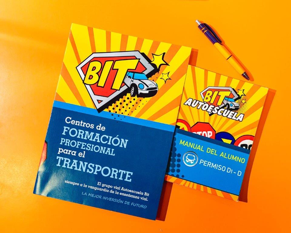 Bit Formación manuals for professional transport