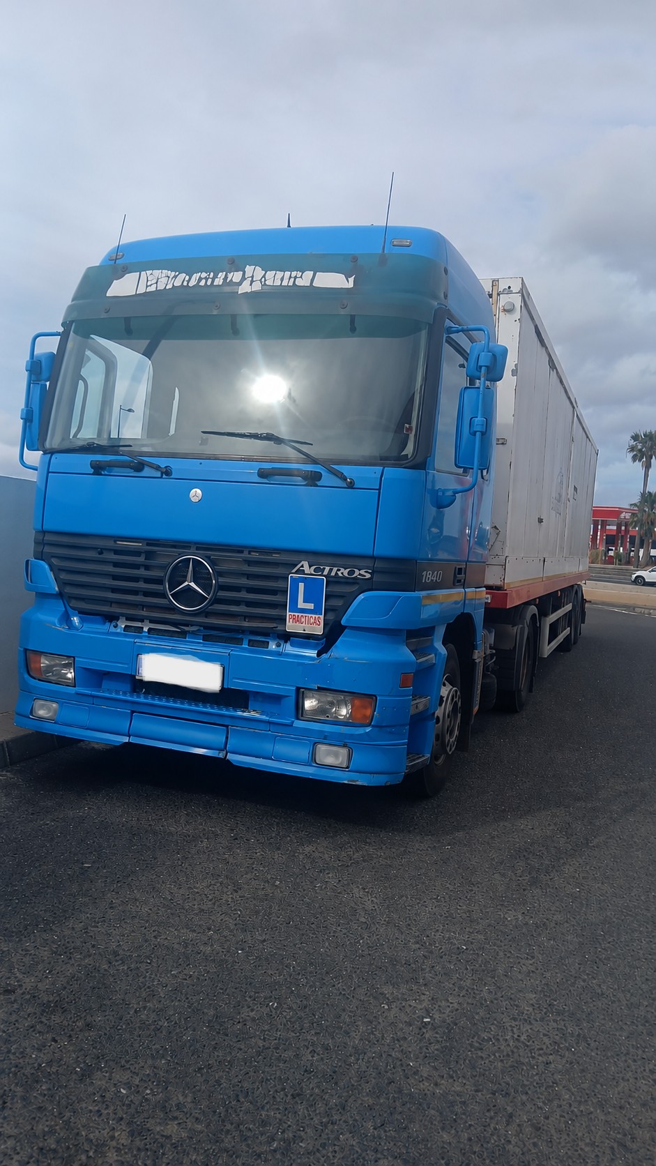 Truck on the road — CAP courses